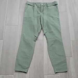 Vineyard Vines Olive Paperbag Style Pants Size 2